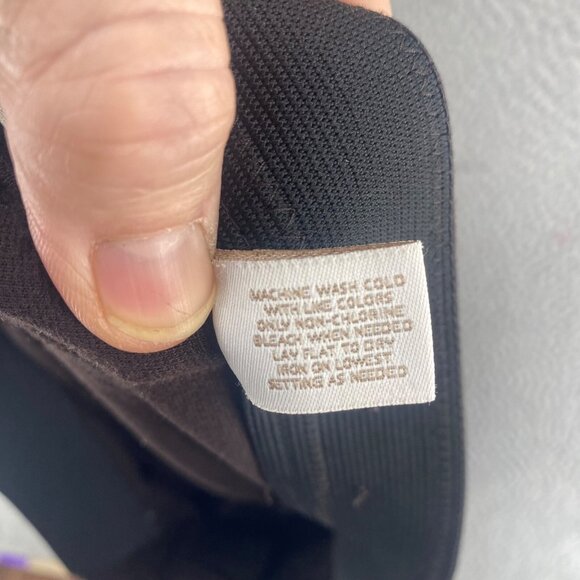 Chicos Jeans Womens 0.5 US 6 Brown Knit Skinny Stretch Jeggings Pockets Casual - Picture 6 of 11